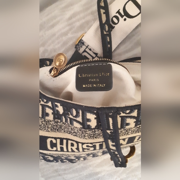 Christian Dior Embroidered Saddle Bag - Picture 3 of 4